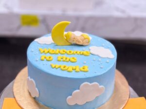 Welcome to the World Baby Cake in Lahore