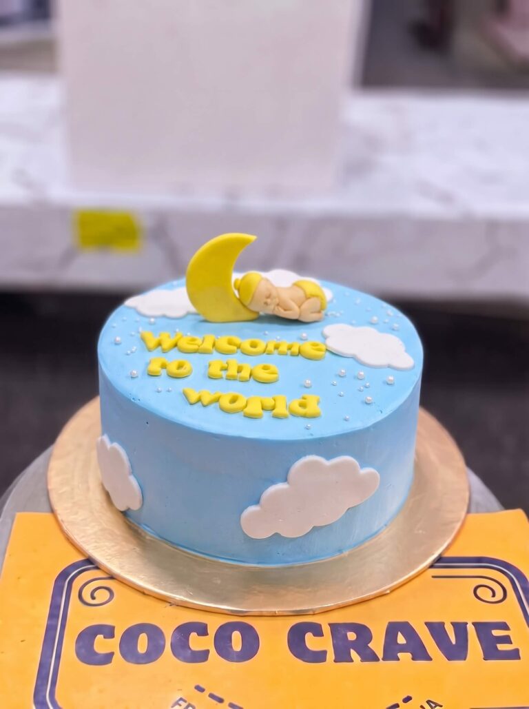 Welcome to the World Baby Cake in Lahore