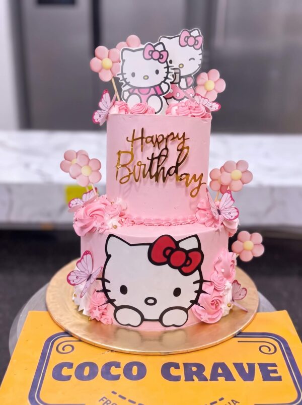 Hello Kitty Pink Cake in Lahore — delivered in Lahore