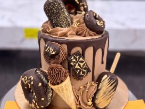 Golden Chocolate Coffee Cake in Lahore — delivered in Lahore, Lahore