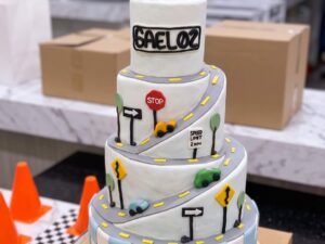 Construction Road Work Cake in Lahore — delivered in Green Town, Lahore