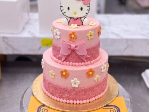 Hello Kitty Bow Cake in Lahore