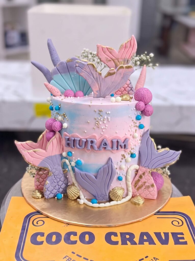 Mermaid Tails Cake in Lahore