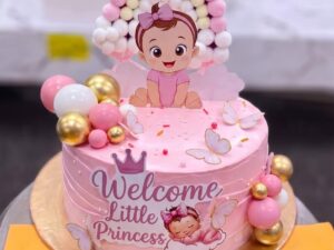 Welcome Little Princess Cake in Lahore