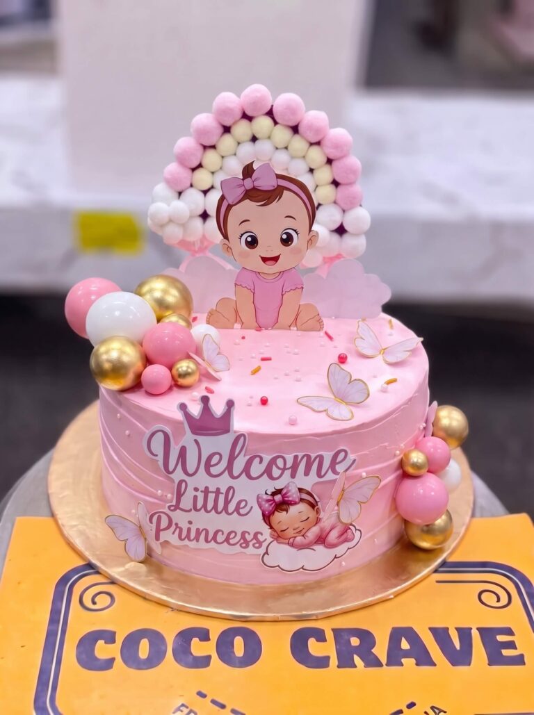 Welcome Little Princess Cake in Lahore