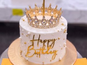 Pearl Candle Crown Cake in Lahore — delivered in Lahore, Lahore
