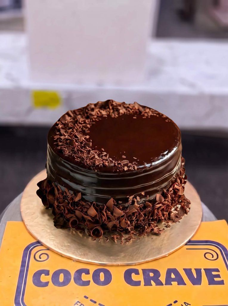 Dark Chocolate Shavings Cake in Lahore