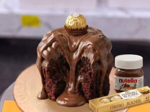 Ferrero Rocher and Molten Nutella Cupcake in Lahore — delivered in Lahore, Lahore