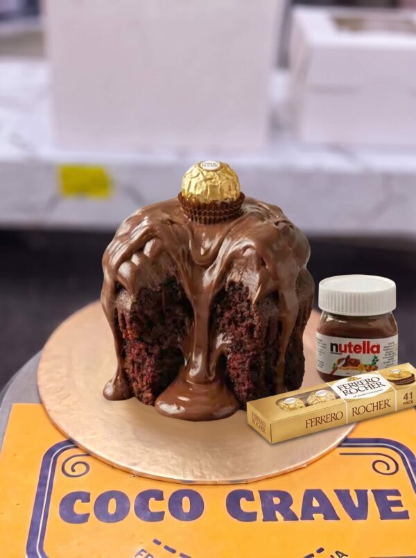 Ferrero Rocher and Molten Nutella Cupcake in Lahore — delivered in Bahria Town, Lahore