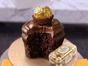 Ferrero Rocher Loaded Cupcake in Lahore