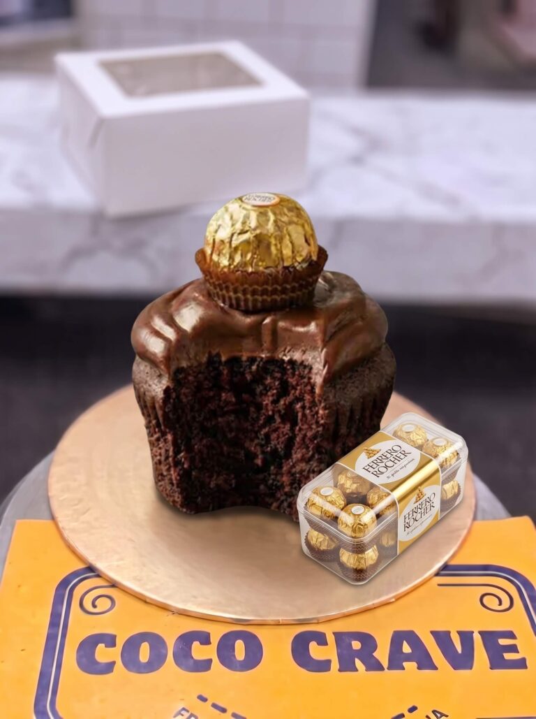 Ferrero Rocher Loaded Cupcake in Lahore