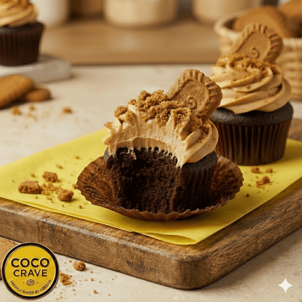 Gemini Generated Image 6wj4nn6wj4nn6wj4 Premium Cupcakes in Lahore | Lotus Biscoff & Chocolate Fudge | CocoCrave.pk
