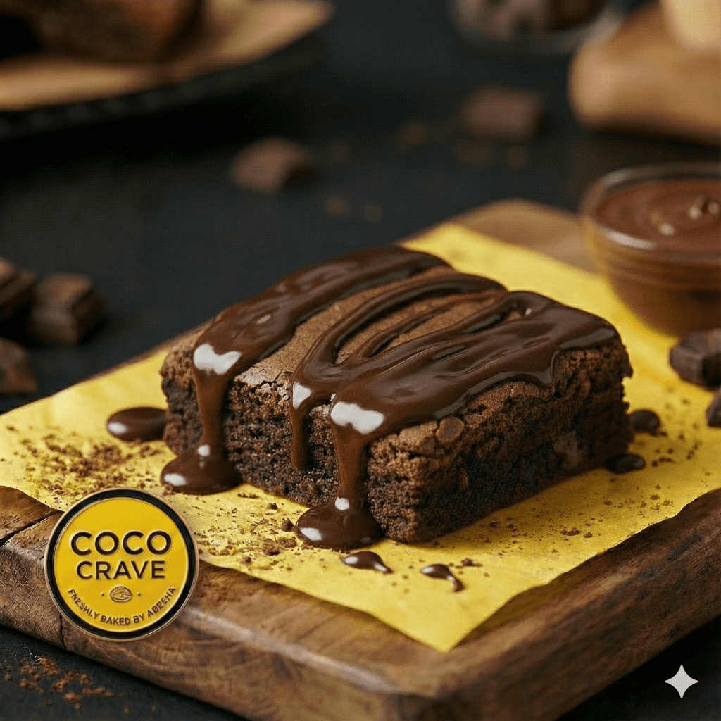 Gemini Generated Image ktl3kkktl3kkktl3 Best Fudgy Brownies in Lahore | Dark & Milk Chocolate | CocoCrave.pk