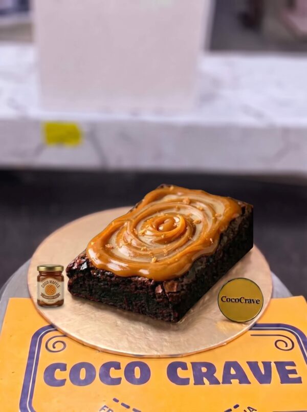 Golden Waffle Chocolate Fudge Brownie in Lahore — delivered in Gulberg, Lahore
