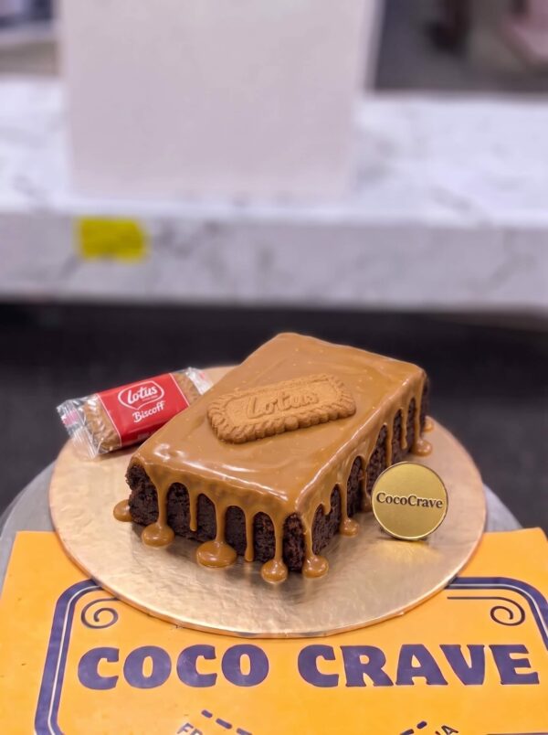 Lotus Biscoff Loaded Fudge Brownie in Lahore — delivered in Bahria Town, Lahore
