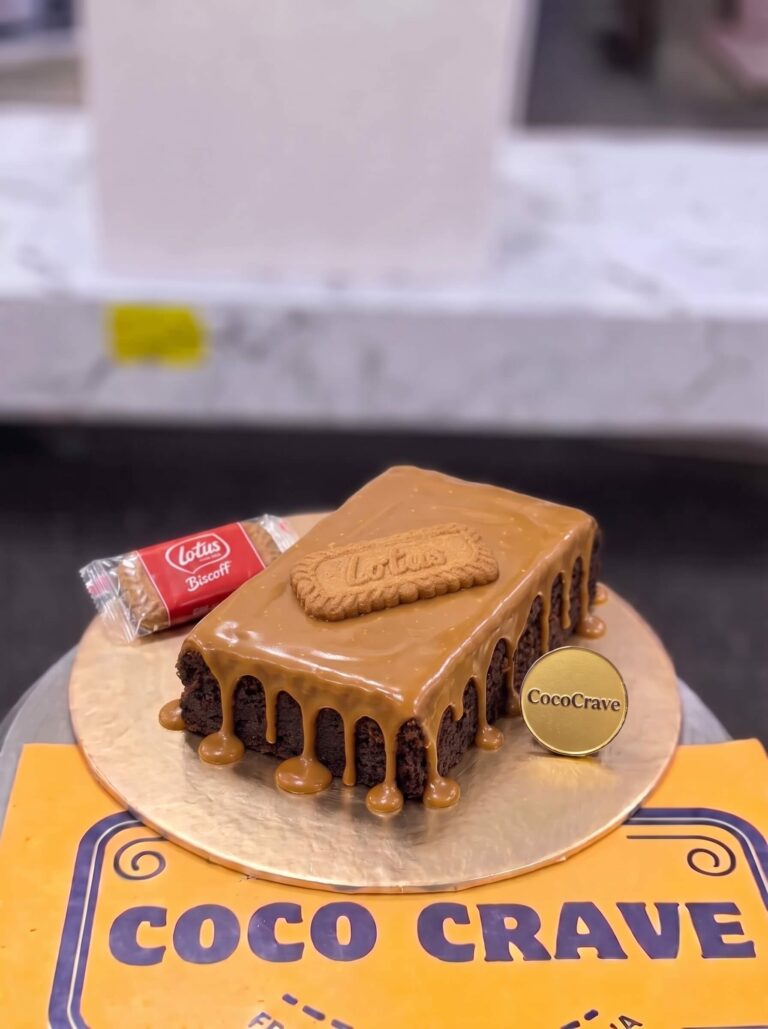 Lotus Biscoff Loaded Fudge Brownie in Lahore