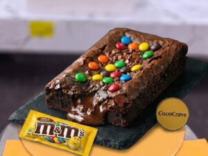 M&Ms Loaded Fudge Brownie in Lahore