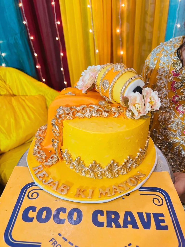 Mayoun & Haldi Cakes