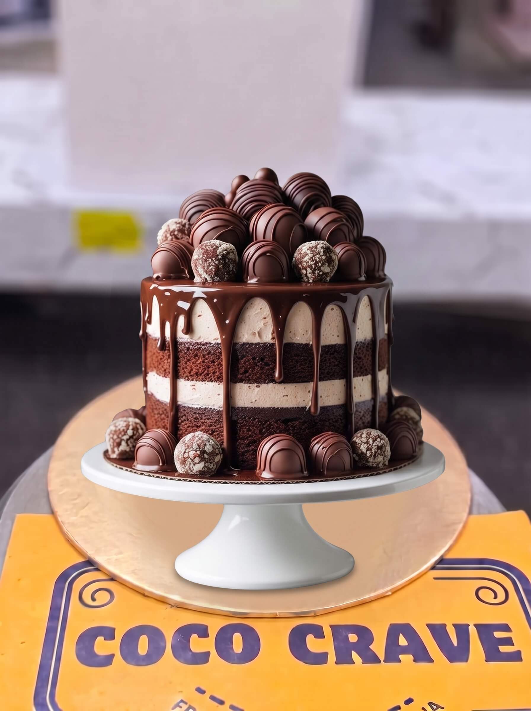 Chocolate Truffle Coffee Cake in Lahore Chocolate Truffle Coffee Cake in Lahore — Cococrave Lahore