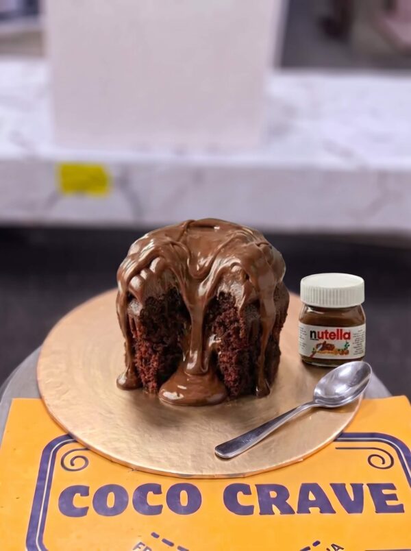 Molten Nutella Loaded Cupcake in Lahore — delivered in Lake City, Lahore