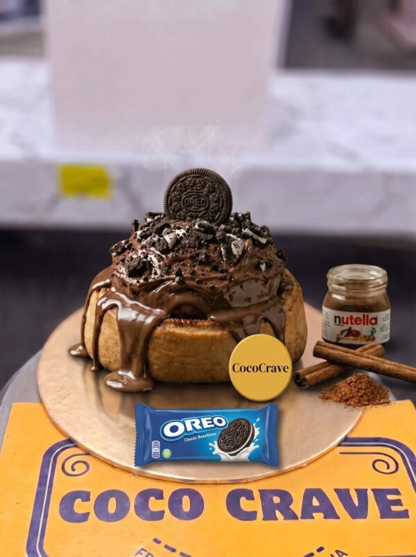 Molten Nutella and Oreo Cupcake in Lahore — delivered in Gulberg, Lahore