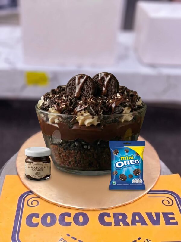 Oreo Dark Chocolate Layered Tres Leches Milk Cake in Lahore — delivered in Lake City, Lahore