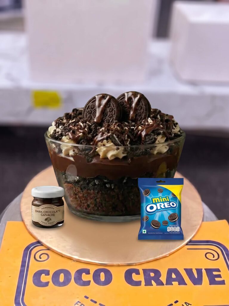 Oreo Dark Chocolate Layered Tres Leches Milk Cake in Lahore