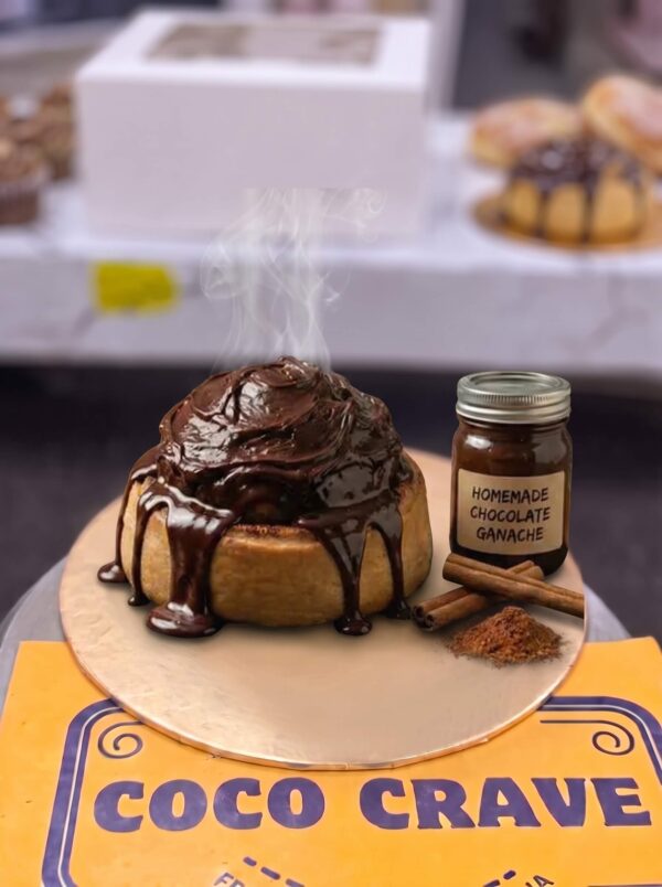 Real Chocolate Heaven Cinnamon Roll in Lahore — delivered in Eme Society, Lahore