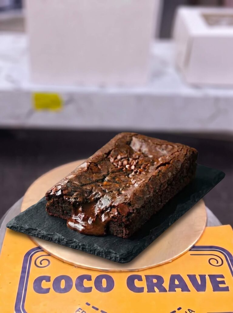 Signature Dark Chocolate Fudge Brownie in Lahore