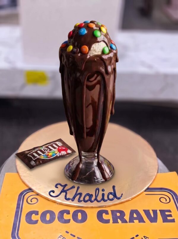 M&Ms Chocolate Ice Cream Shake in Lahore — delivered in Lahore