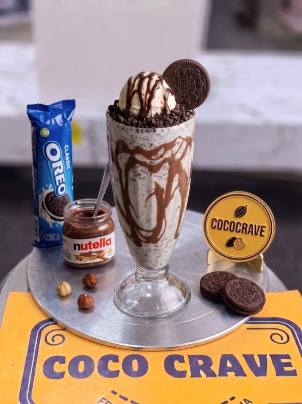 Oreo Crunch Ice Cream Shake with Nutella in Lahore — delivered in Lahore
