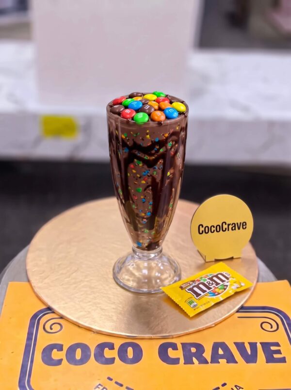 Chocolate M&Ms Crunch Shake in Lahore — delivered in Lahore