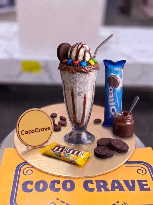 M&Ms Oreo Ice Cream Shake in Lahore — delivered in Lake City, Lahore