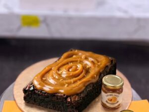 Waffle Loaded Chocolate Fudge Brownie in Lahore by CocoCrave.pk