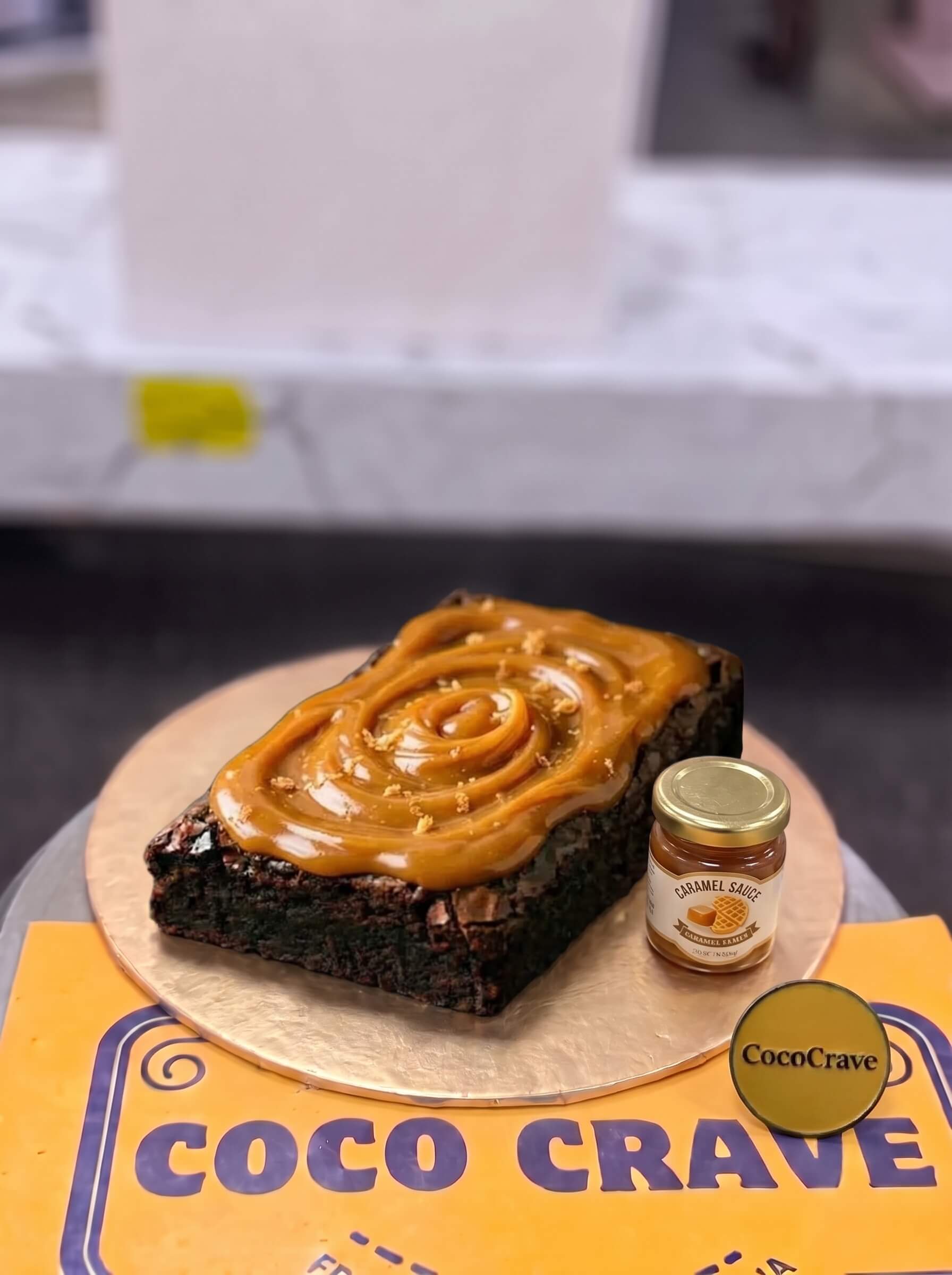 Waffle Loaded Chocolate Fudge Brownie in Lahore | CocoCrave.pk Waffle Loaded Chocolate Fudge Brownie in Lahore by CocoCrave.pk