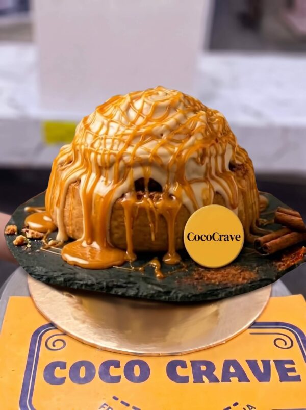 Waffle Vanilla Cream Cheese Cinnamon Roll in Lahore — delivered in Bahria Town, Lahore