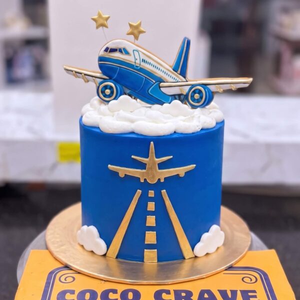 Airplane Pilot Cake in Lahore — delivered in Eme Society, Lahore