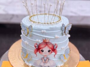 Baby Blue Mermaid Cake in Lahore