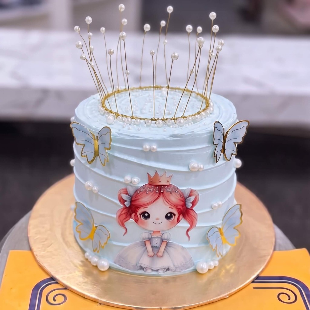 Baby Blue Mermaid Cake in Lahore Baby Blue Mermaid Cake — CocoCrave.pk Lahore