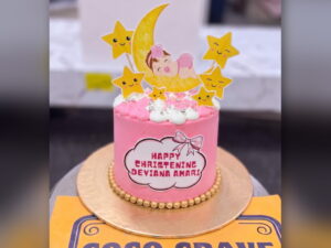 Baby Naming Ceremony Cake in Lahore