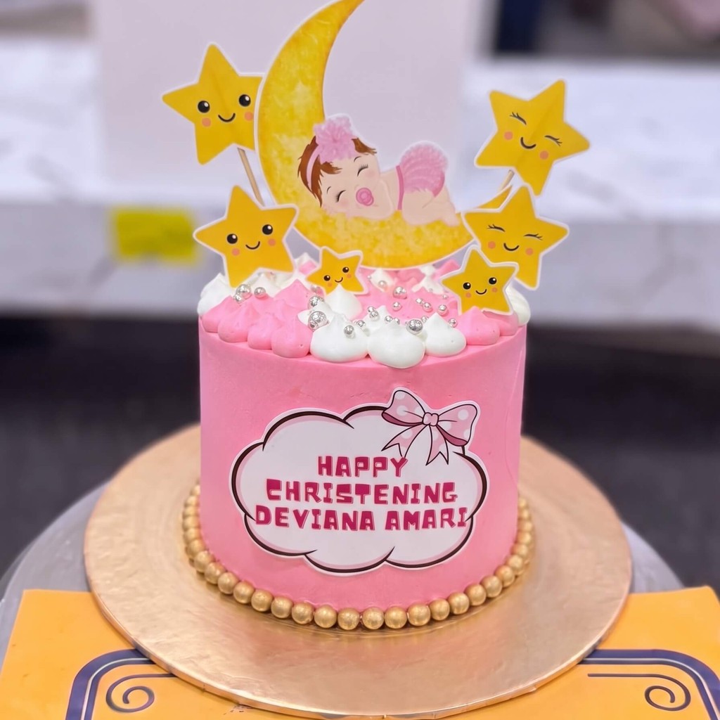 Baby Naming Ceremony Cake in Lahore Baby Naming Ceremony Cake — CocoCrave.pk Lahore