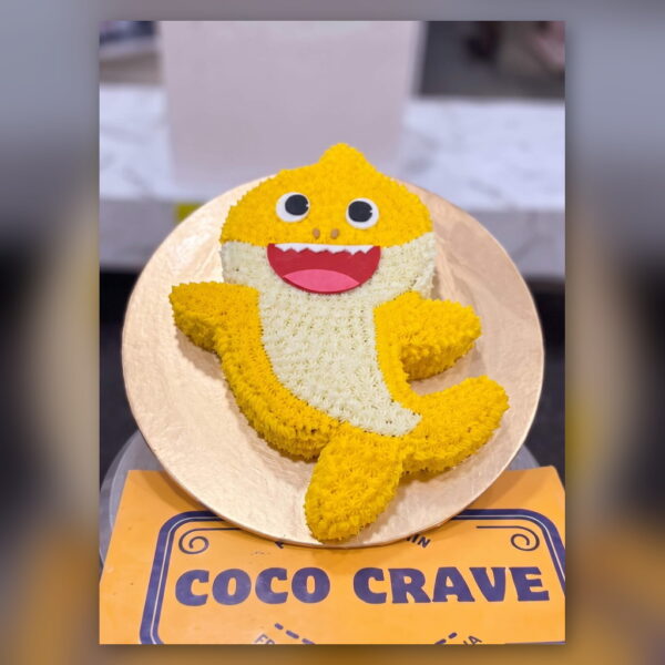 Baby Shark Shaped Birthday Cake in Lahore — delivered in Sabzazar, Lahore