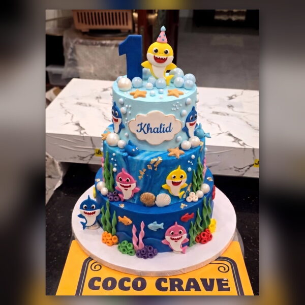 Baby Shark Theme Cake in Lahore — delivered in Lahore