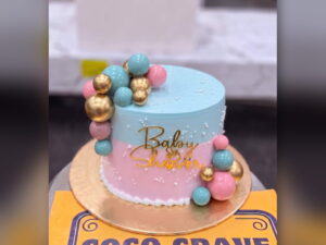 Baby Shower Balloon Cake in Lahore — CocoCrave.pk Lahore