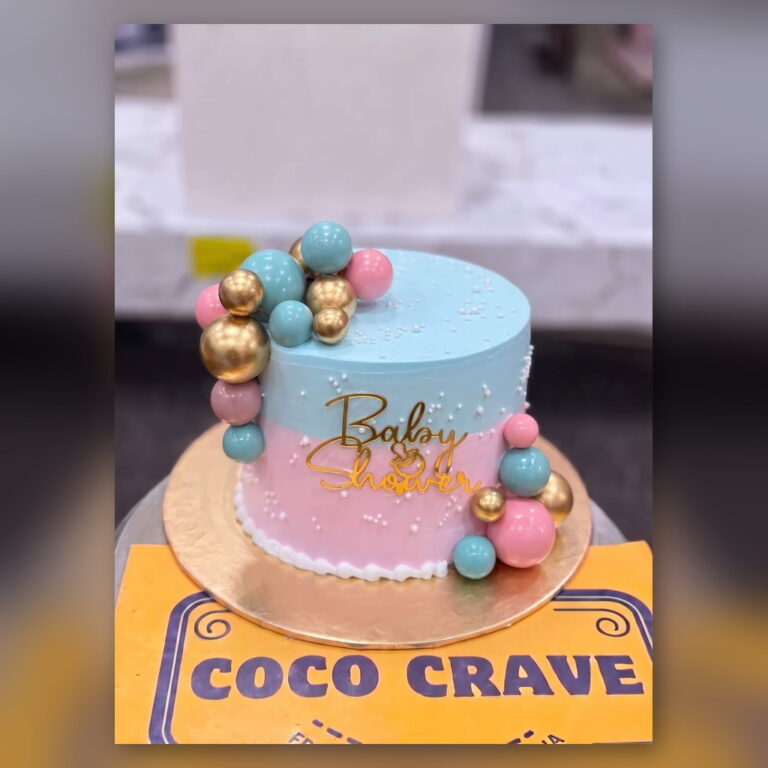 Baby Shower Balloon Cake in Lahore