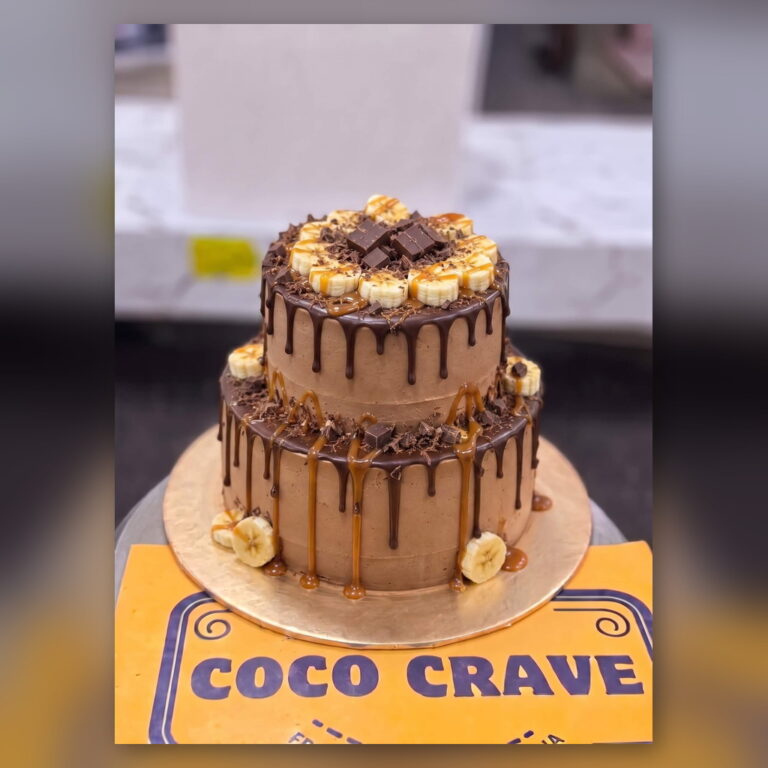 Banana Chocolate Coffee Cake in Lahore