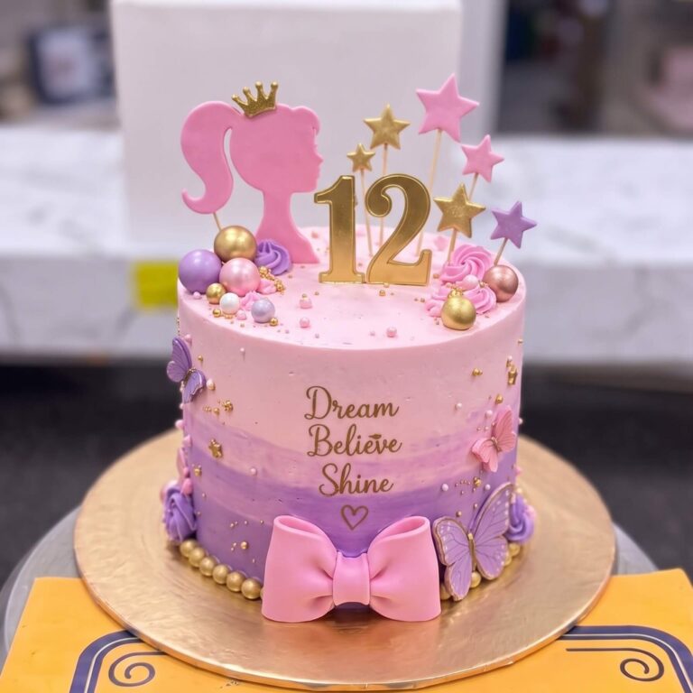 Barbie 12th Birthday Cake in Lahore