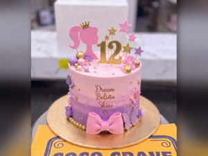 Barbie 12th Birthday Cake in Lahore