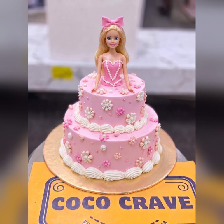 Barbie Bow Doll Cake in Lahore