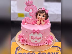 Barbie Girl 3rd Birthday Cake in Lahore — CocoCrave.pk Lahore